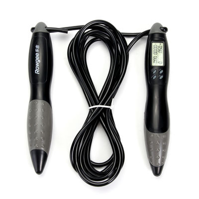 حبل القفز للياقة البدنية طول الحبل القابل للتعديل JP-100 لوحة LCD العداد حبل القفز لممارسة اللياقة البدنية