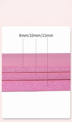 مضاجعة اليوغا عالية المرونة الصديقة للبيئة مصممة للتدريبات جلسات اليوغا في المنزل والصالة الرياضية