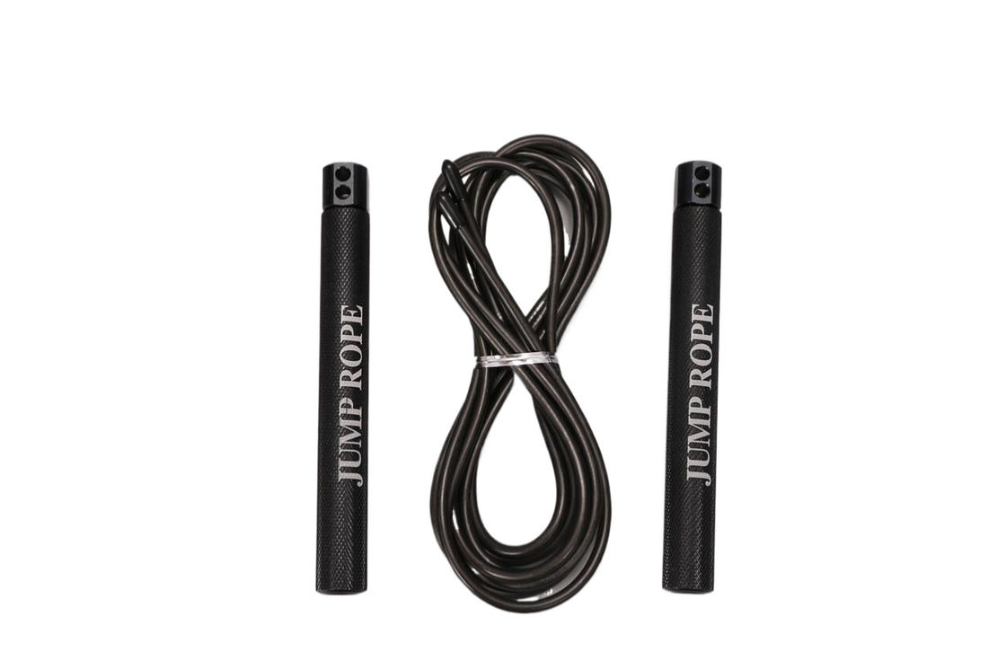 الوزن السرعة اللياقة البدنية القفز الحبل الطراز المخصص لون الأسلاك الفولاذية + PVC 4.5mm*3m