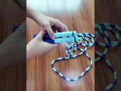 حبل القفز من الخيزران