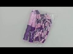 حبل القفز من الخيزران الأرجواني